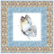 Feeling Blue Butterfly Wall Hanging 42" x 42" - ineedfabric.com