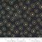 Felicity Batiks, Christmas Star Fabric - Metallic Black - ineedfabric.com