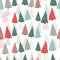 Festive Christmas Tree Fabric - ineedfabric.com