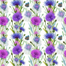 Fields of Cornflowers Pattern 2 Fabric - ineedfabric.com