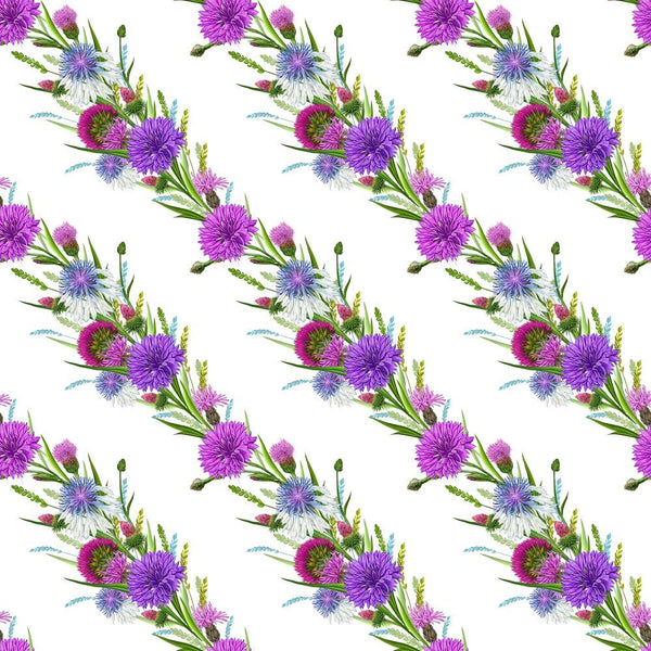 Fields of Cornflowers Pattern 3 Fabric - ineedfabric.com