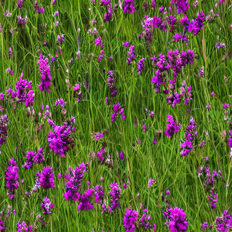 Fields of Wildflowers Fabric - ineedfabric.com