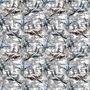 Fighter Jet On Camo Fabric - ineedfabric.com