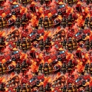 Firefighter & Fire Truck Fabric - ineedfabric.com