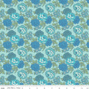 Flea Market Roses Fabric - Songbird - ineedfabric.com