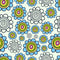Floral Doodle 1 Fabric - ineedfabric.com