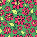 Floral Doodle 6 Fabric - ineedfabric.com