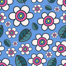 Floral Doodle 9 Fabric - ineedfabric.com