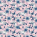 Floral Pattern 7 Fabric - ineedfabric.com