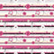 Floral Stripes and Bubbles Fabric - ineedfabric.com
