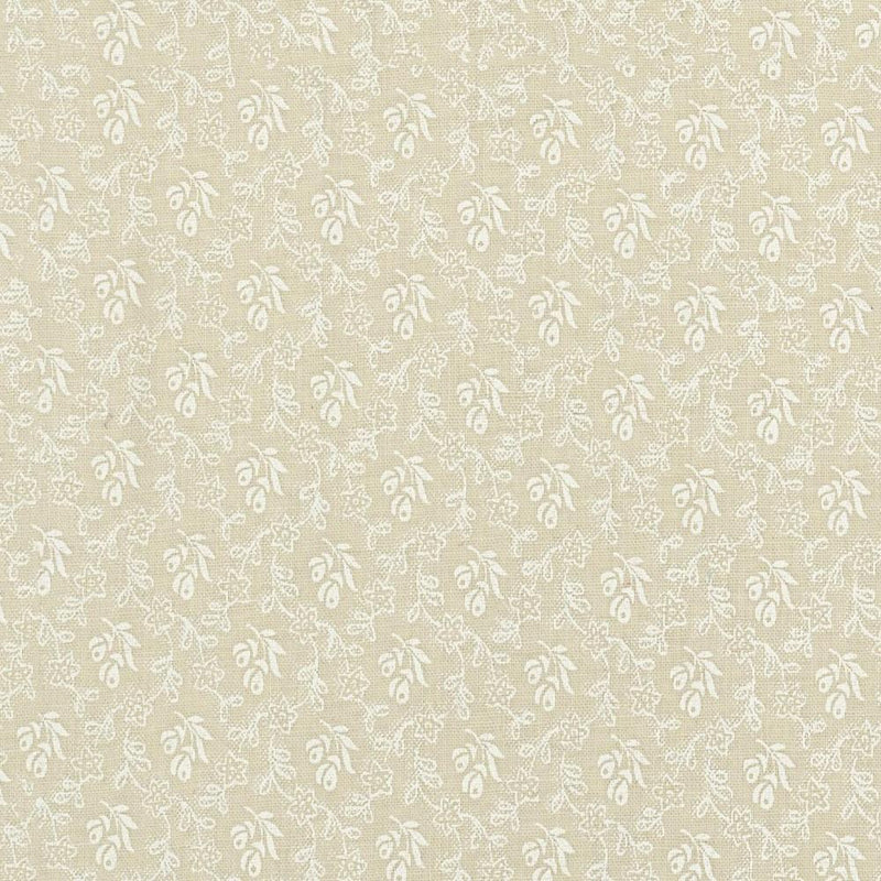 Floral Tone on Tone Fabric - White on Tint - ineedfabric.com