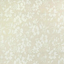 Floral Tone on Tone Fabric - White on Tint - ineedfabric.com