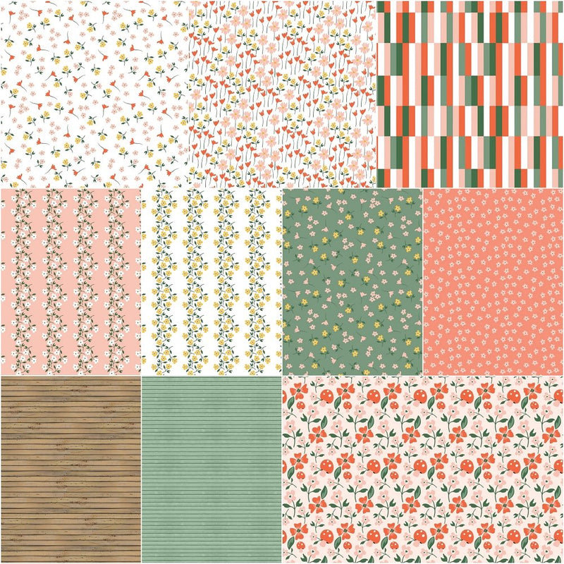 Flower Market Fabric Collection - 1/2 Yard Bundle - ineedfabric.com
