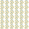 Flower Market Garland Fabric - White - ineedfabric.com