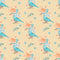 Flying Birds & Flowers Fabric - Light Yellow - ineedfabric.com