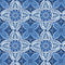 Folklorica Blues Medallion Fabric - ineedfabric.com