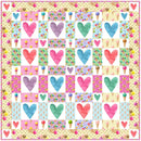 For the Love of Ice Cream Quilt Kit - 74 1/2" x 74 1/2" - ineedfabric.com