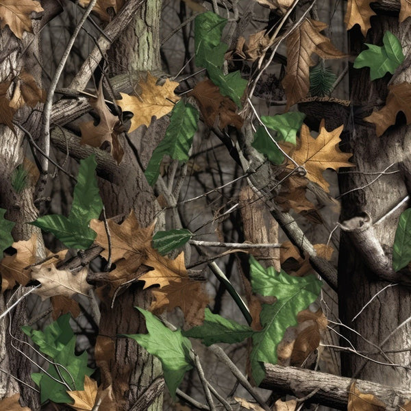 Forest Camouflage Pattern 1 Fabric - ineedfabric.com