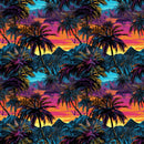 Forest Sunset Fabric - ineedfabric.com