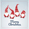 Four Christmas Gnomes Fabric Panel - ineedfabric.com