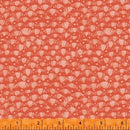 Fox Wood Lea Fabric - Coral - ineedfabric.com