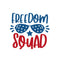 Freedom Squad Fabric Panel - ineedfabric.com