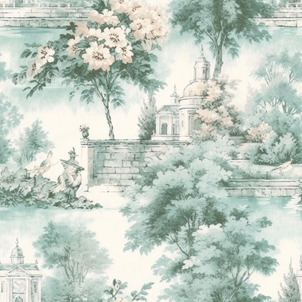 French Country Toile Pattern 1 Fabric - ineedfabric.com