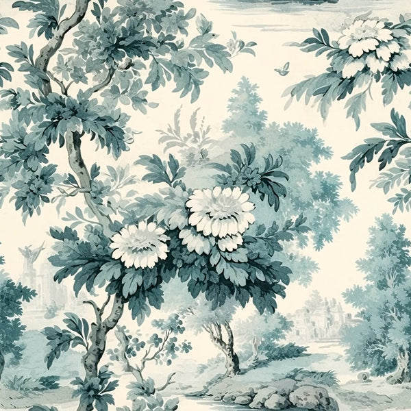 French Country Toile Pattern 10 Fabric - ineedfabric.com