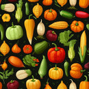 Fresh Veggies 10 Fabric - ineedfabric.com