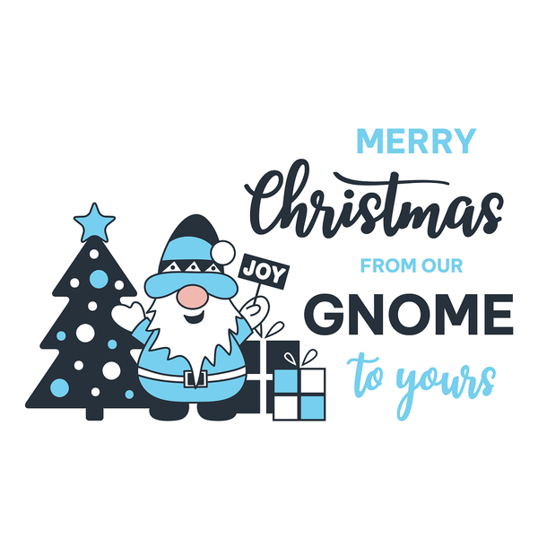 From Our Gnome To Yours Fabric Panel - ineedfabric.com