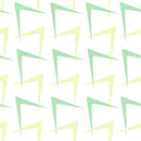 Furious 50s Arrows Fabric - White - ineedfabric.com