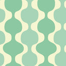 Furious 50s Bubbles Fabric - Tan - ineedfabric.com