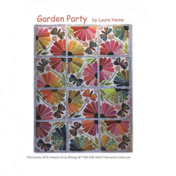 Garden Party Quilt Pattern - ineedfabric.com