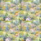 Garden Village Pattern 5 Fabric - ineedfabric.com