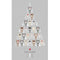 Garland Christmas Tree Advent Calendar Fabric Panel - Gray - ineedfabric.com