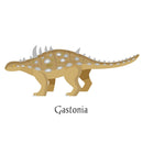 Gastonia Dinosaur Fabric Panel - ineedfabric.com