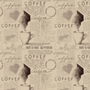 Geometric Coffee Fabric -Tan - ineedfabric.com