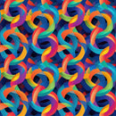 Geometric Color Pop Fabric - ineedfabric.com