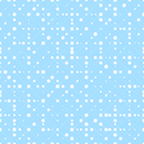 Geometric Lines & Dots Fabric - Blue - ineedfabric.com