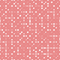 Geometric Lines & Dots Fabric - Red - ineedfabric.com