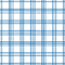Geometric Plaid Fabric - Blue - ineedfabric.com