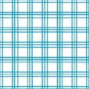 Geometric Plaid Fabric - Cerulean Blue - ineedfabric.com
