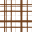 Geometric Plaid Fabric - Chocolate - ineedfabric.com