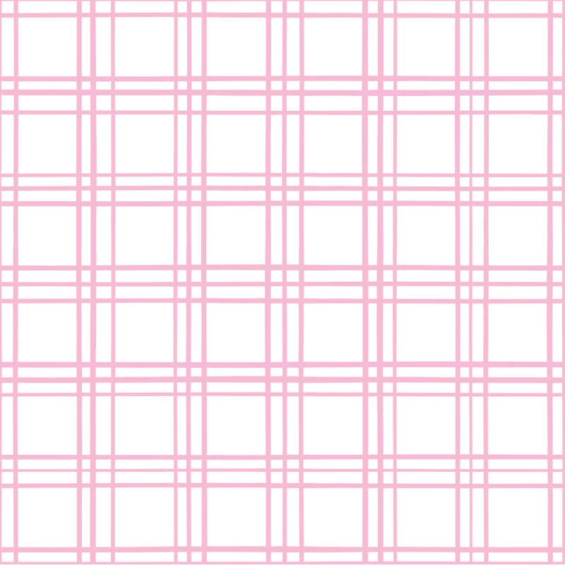 Geometric Plaid Fabric - Cupid Pink - ineedfabric.com
