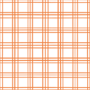Geometric Plaid Fabric - Soft Orange - ineedfabric.com