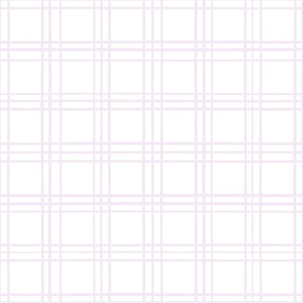 Geometric Plaid Fabric - Vintage Violet - ineedfabric.com