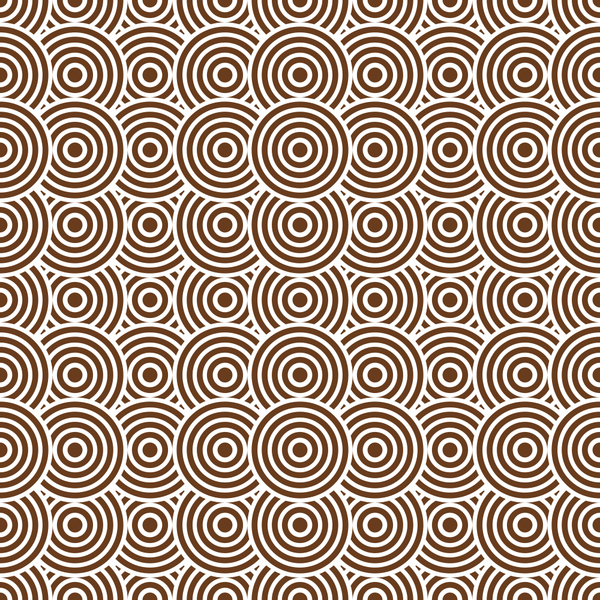 Get Back Circles Fabric - Chocolate - ineedfabric.com