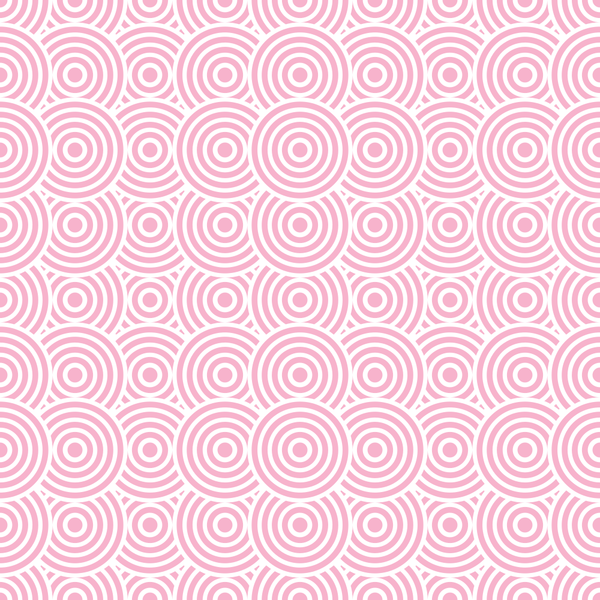 Get Back Circles Fabric - Cupid Pink - ineedfabric.com