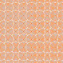 Get Back Circles Fabric - Pumpkin - ineedfabric.com