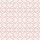 Get Back Circles Fabric - Rose Gold - ineedfabric.com